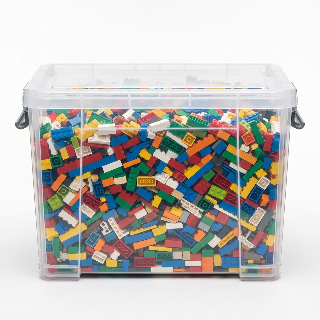 Bulk Brick Builder Tub
