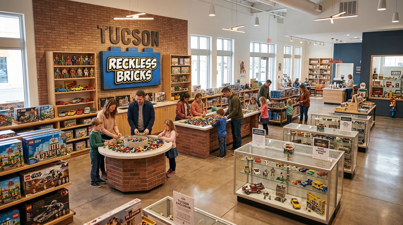 Reckless Bricks & Toys Store Interior